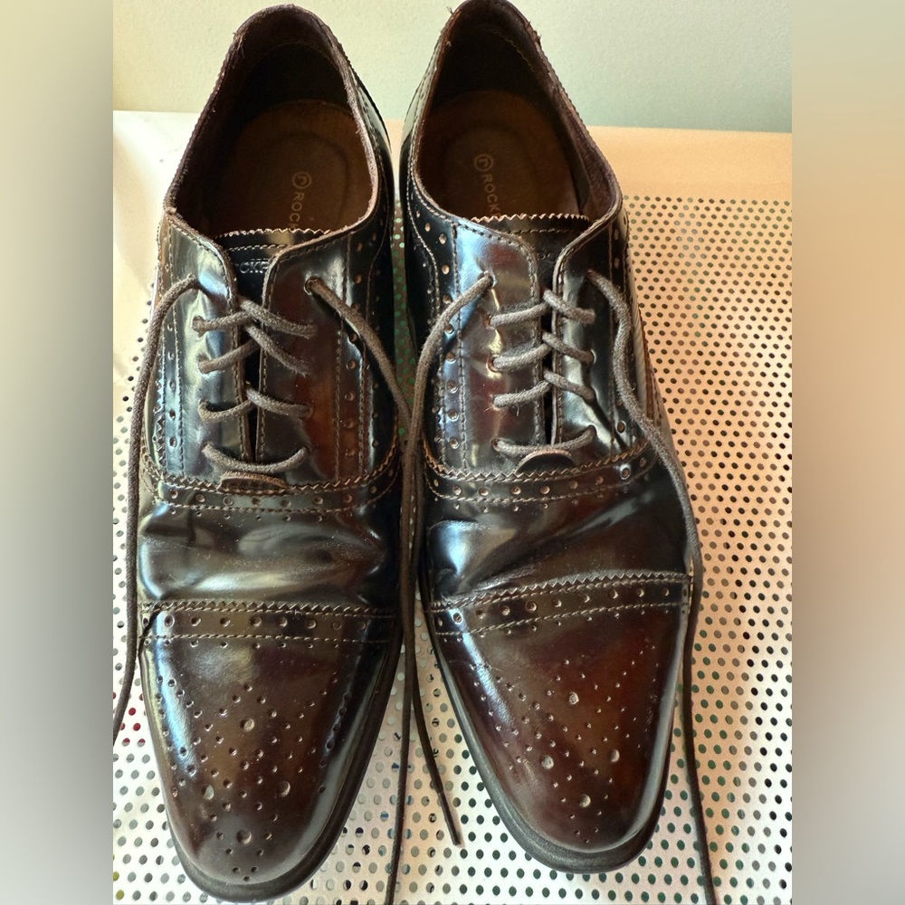 Women's Rockport Lola Brogue EUC